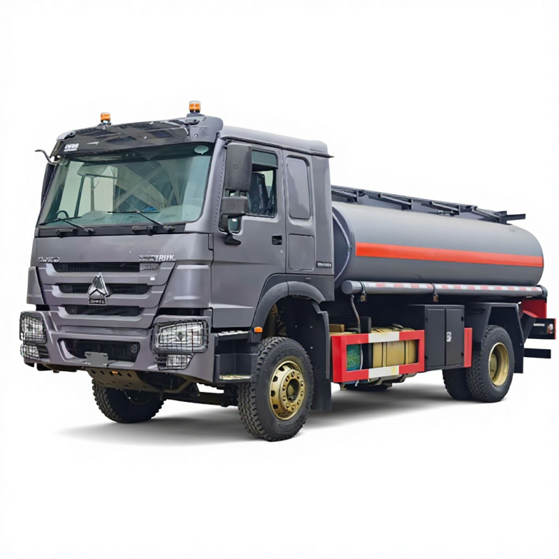 Camion-citerne à pétrole Sinotruk Howo 6x4 400 ch pour l'Afrique, avec un jeu complet de pièces d'usure fourni gratuitement.