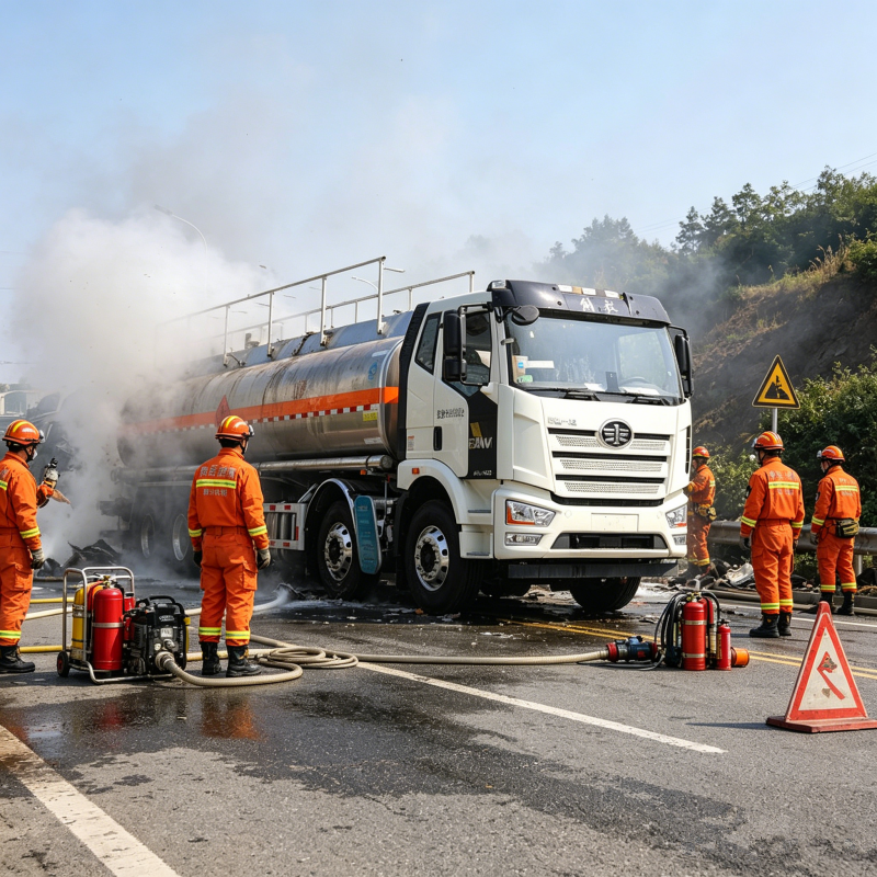 FAW 8×4 Oil Tank Truck
