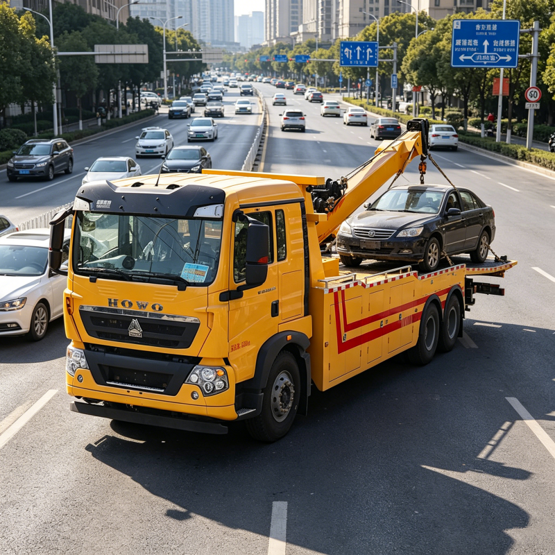 SINOTRUK HOWO 6×4 tow truck