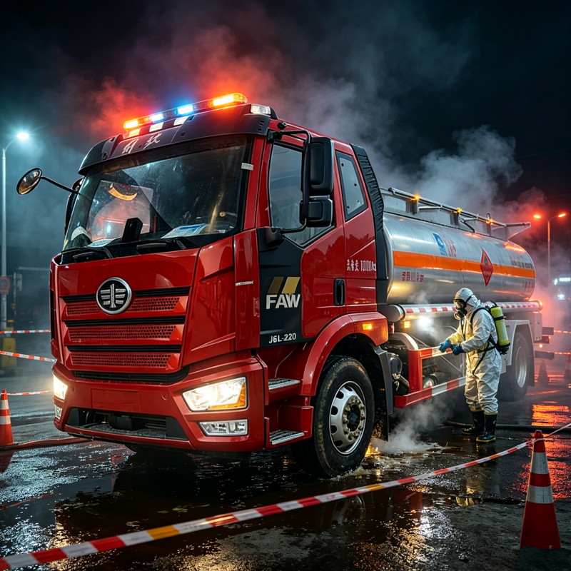 oil tank truck