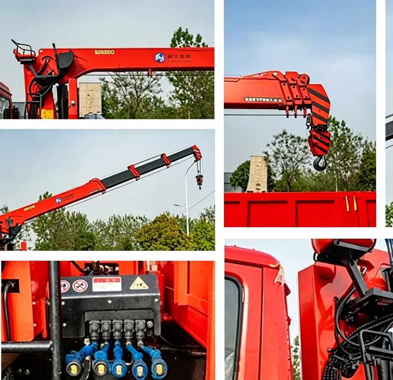 SHACMAN 8x4 Mobile crane truck