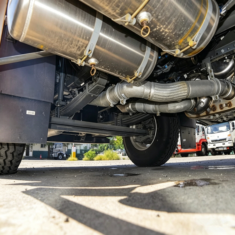 Howo 6x4 oil tank