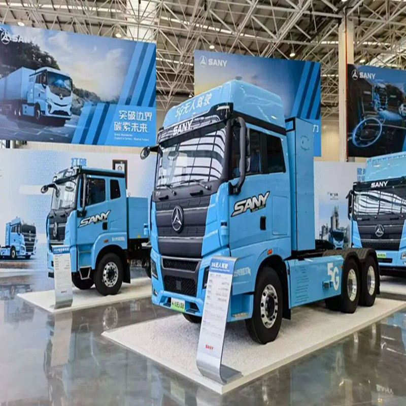 Sany Heavy Truck bertujuan untuk membangun truk otonom sejati dan memimpin tren global kendaraan berat bertenaga ramah lingkungan.