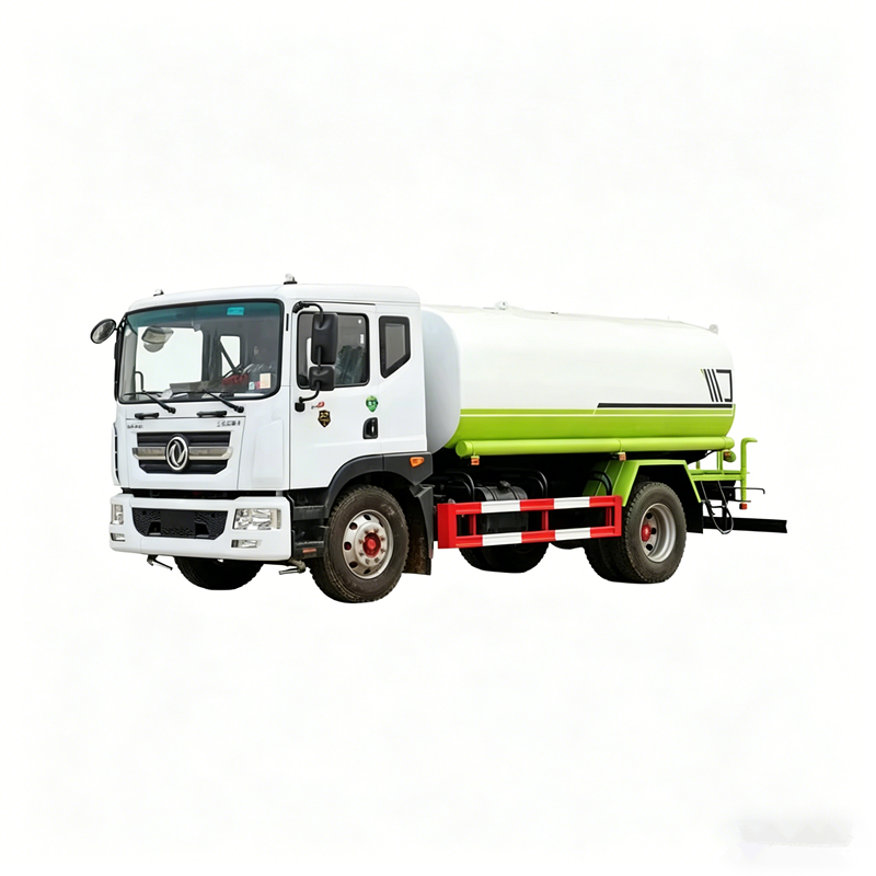 Un camion arroseur Dongfeng D9 4X2 avec réservoir d'eau de 12 mètres cubes est disponible à la vente.