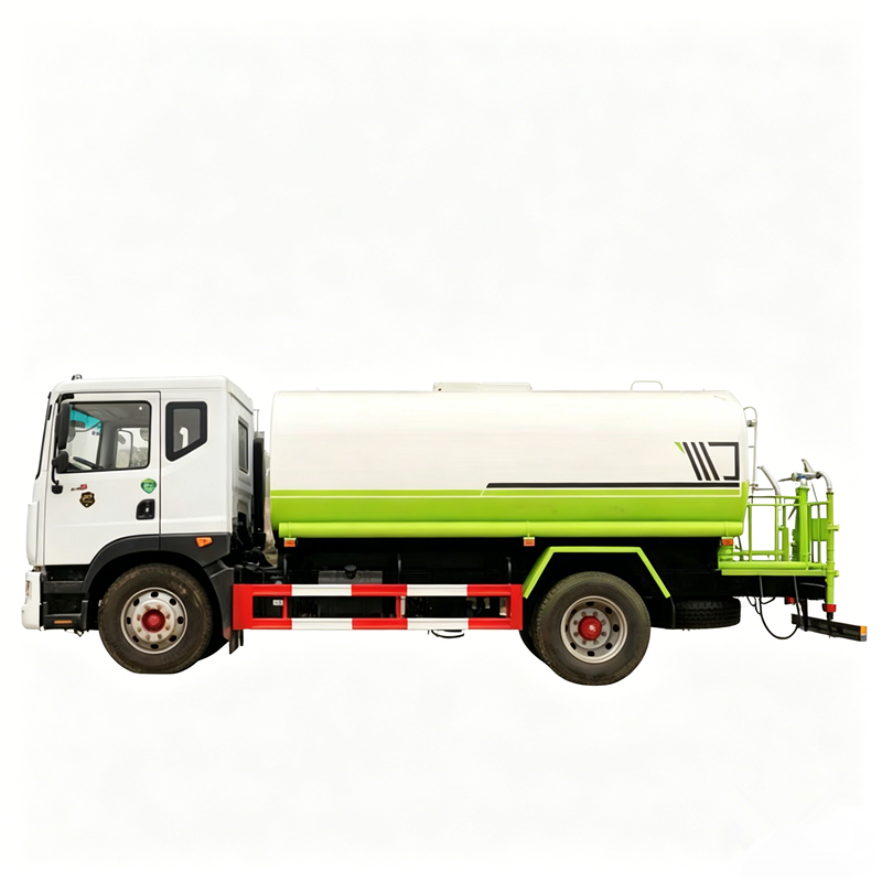 Un camion arroseur Dongfeng D9 4X2 avec réservoir d'eau de 12 mètres cubes est disponible à la vente.