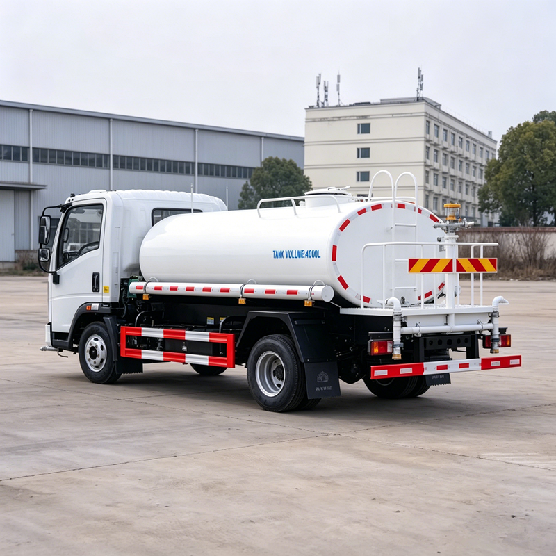4x2 Water Tank Sweeper Truck