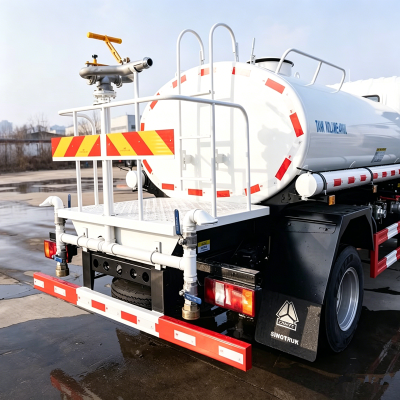 4x2 Water Tank Sweeper Truck