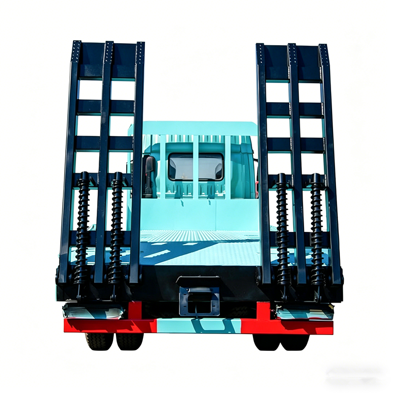 New customized FAW 8x4 31-ton vehicle transport lifting platform truck with platform