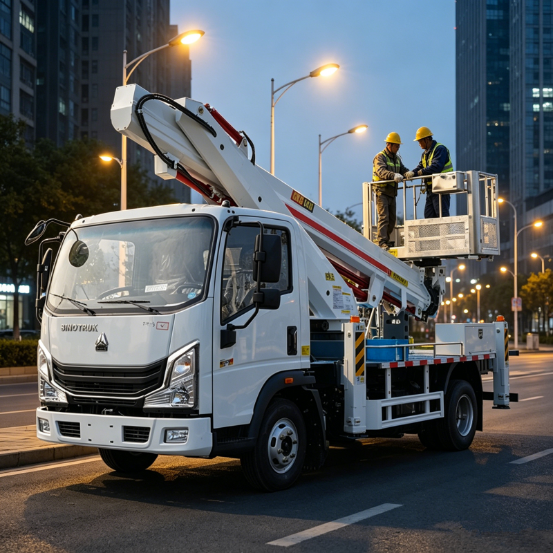 Aerial Work Platform Truck
