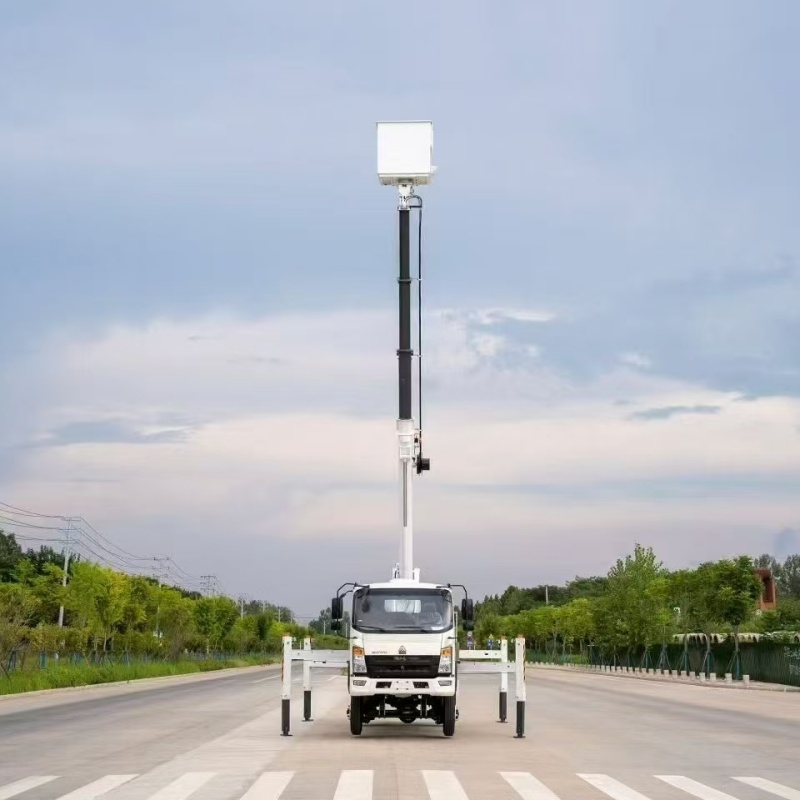 Haigong (Hubei) Import and Export Co., Ltd. lance un véhicule de travail aérien à nacelle isolée personnalisable de 14 m pour accélérer la modernisation des réseaux électriques mondiaux.