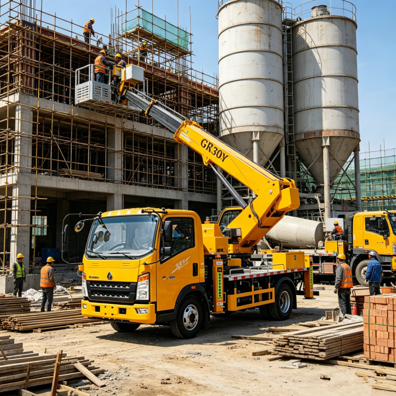 aerial work platform truck