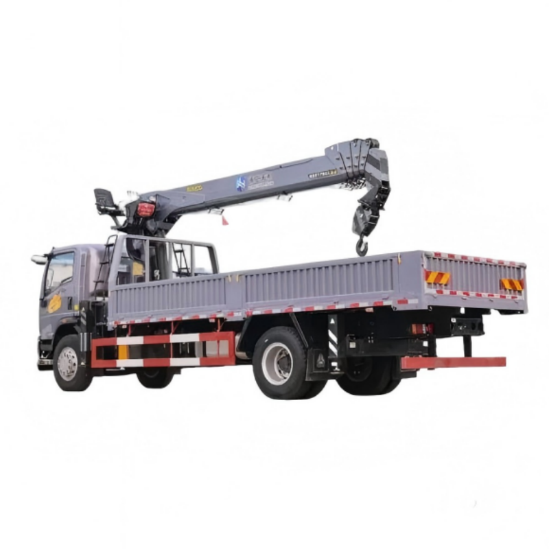 Truk Derek Sinotruk Haoman 8 Ton | Derek Hidrolik Terpasang di Truk dengan Tinggi Angkat 21m untuk Konstruksi
