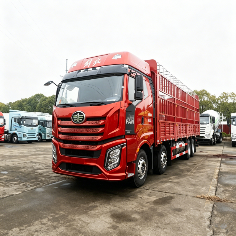 Camion cargo FAW J6V 8×4 : Redéfinir la logique de la création de richesse