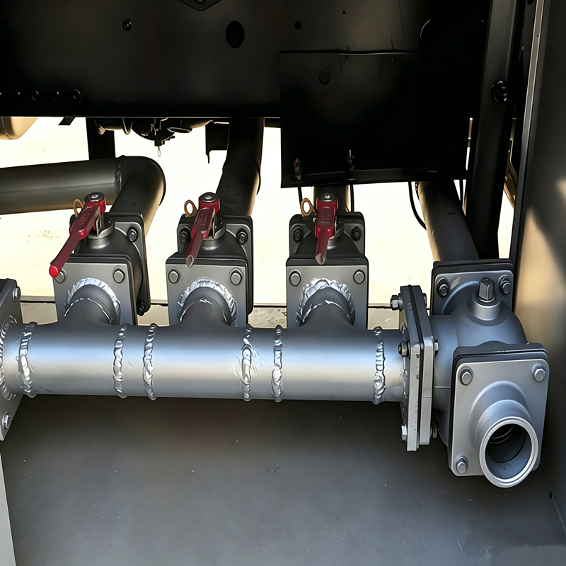 Oil tanker spare valve
