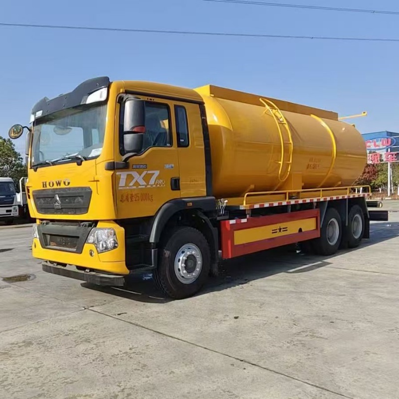 Haigong (Hubei) Import & Export Launches Customizable 15m³ HOWO Vacuum Suction Sewage Truck for Global Sanitation Market