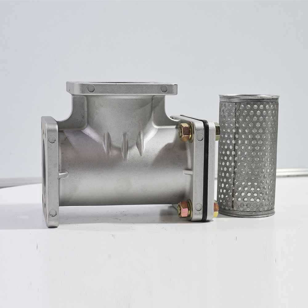 Té de filtration DN50 DN80 | Té de crépine en alliage d'aluminium pour camion d'aspiration des eaux usées et d'arrosage