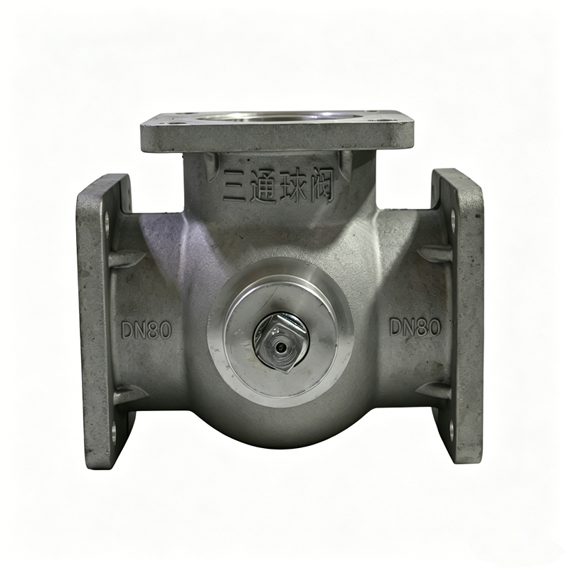 New general-purpose Fuxing Hubei aluminum alloy three-way ball valve DN50/DN65/DN80 for use as a replacement part in the repair of oil tankers