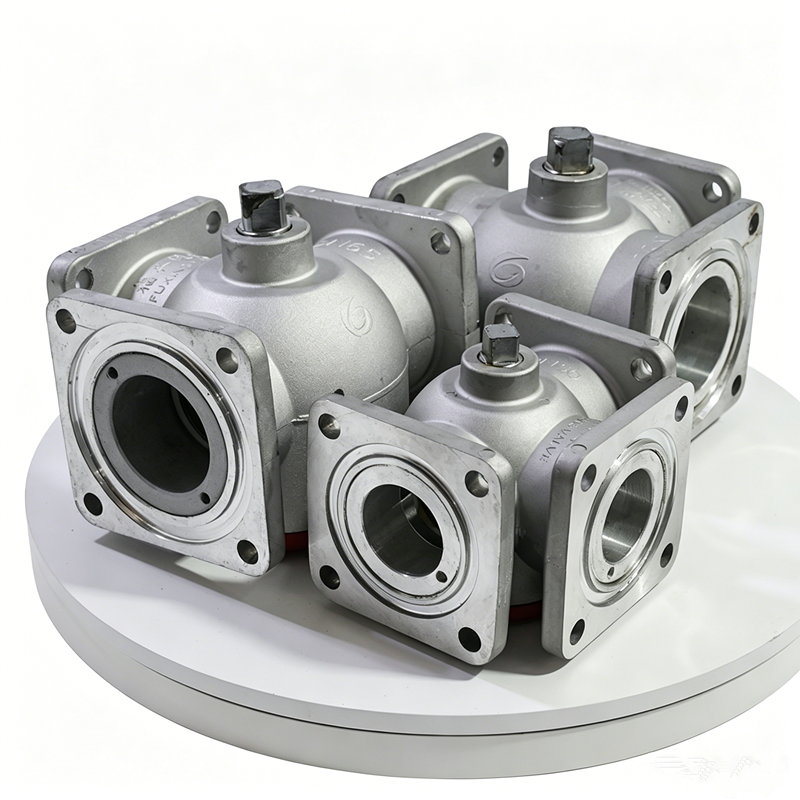 New general-purpose Fuxing Hubei aluminum alloy three-way ball valve DN50/DN65/DN80 for use as a replacement part in the repair of oil tankers