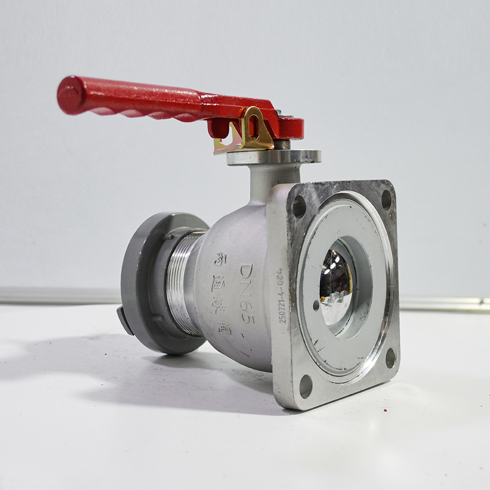 Fire ball valve