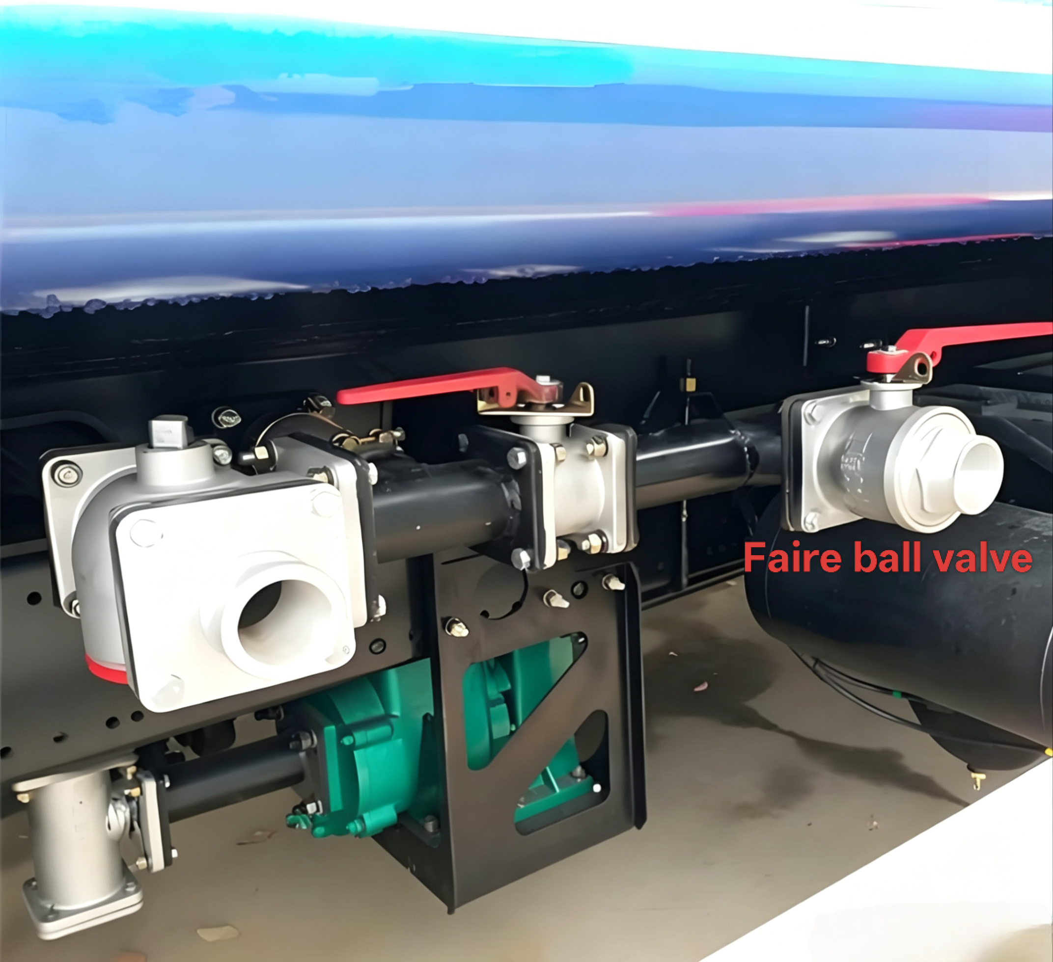Fire ball valve
