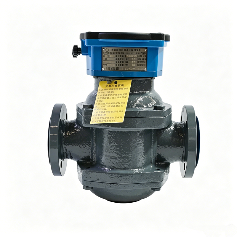 High Precision Elliptical Gear Flow Meter Diesel Tank Fuel Oil Measuring Meter Tanker Transfer Volume Measurement Equipment
