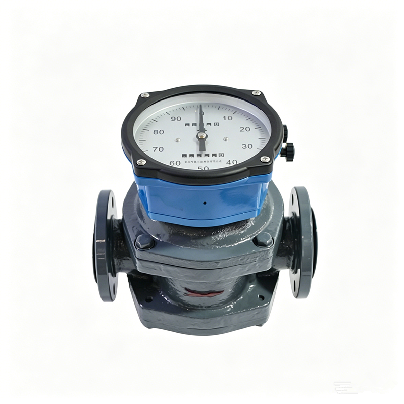 High Precision Elliptical Gear Flow Meter Diesel Tank Fuel Oil Measuring Meter Tanker Transfer Volume Measurement Equipment