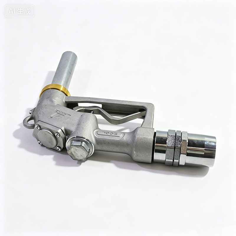 High Flow Automatic Self-Sealing Fuel Nozzle with Quick Connect Coupler