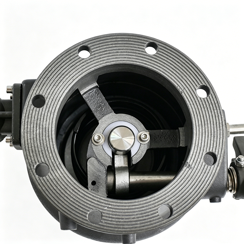 observation oil discharge valve