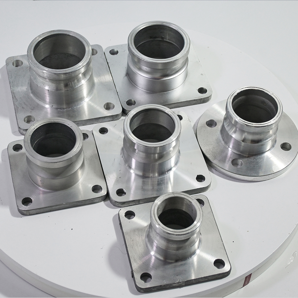 Aluminum alloy square flange