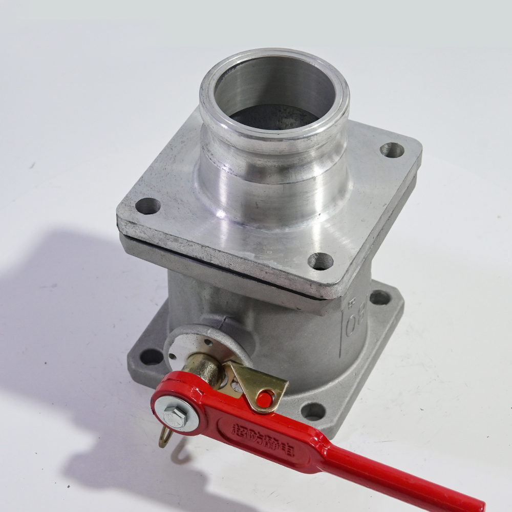 Aluminum alloy square flange
