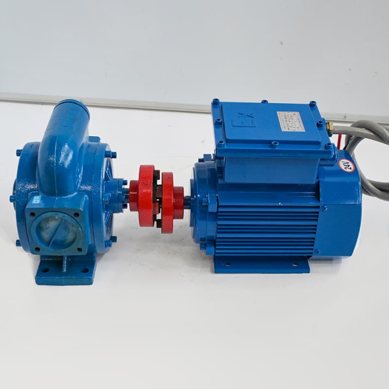 Pompe à huile électrique antidéflagrante DN50 2 pouces, pompe d'alimentation en carburant en fonte 300 L/min, pompe de transfert de carburant antidéflagrante pour camion-citerne