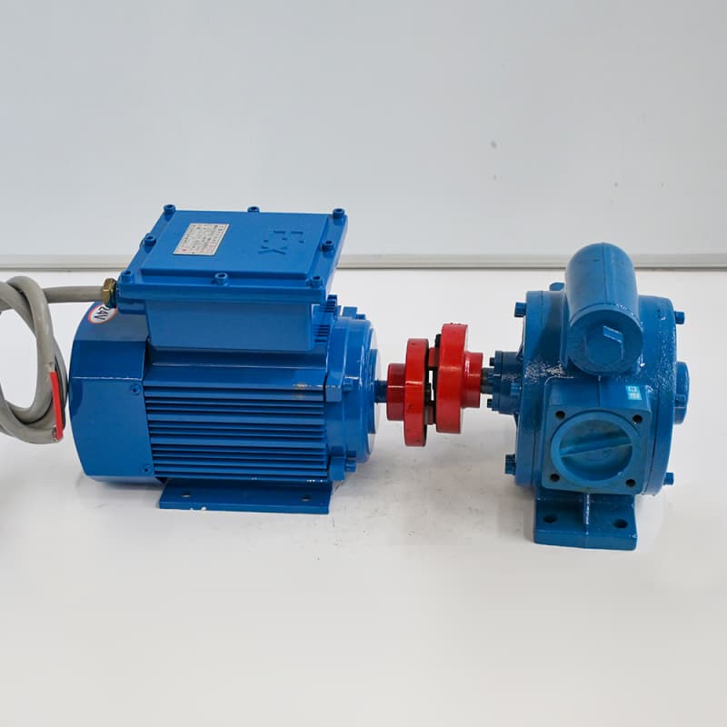 Pompe à huile électrique antidéflagrante DN50 2 pouces, pompe d'alimentation en carburant en fonte 300 L/min, pompe de transfert de carburant antidéflagrante pour camion-citerne