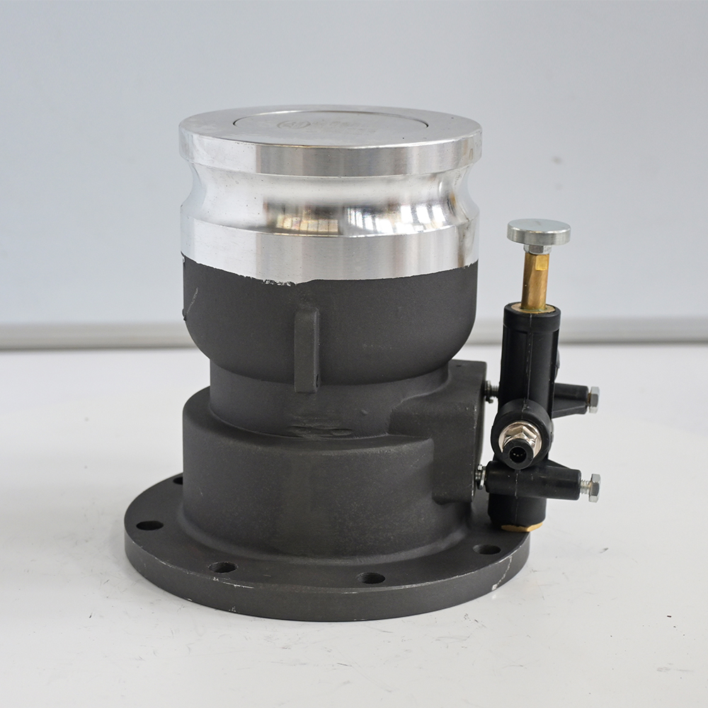 Aluminum alloy oil vapor recovery fitting