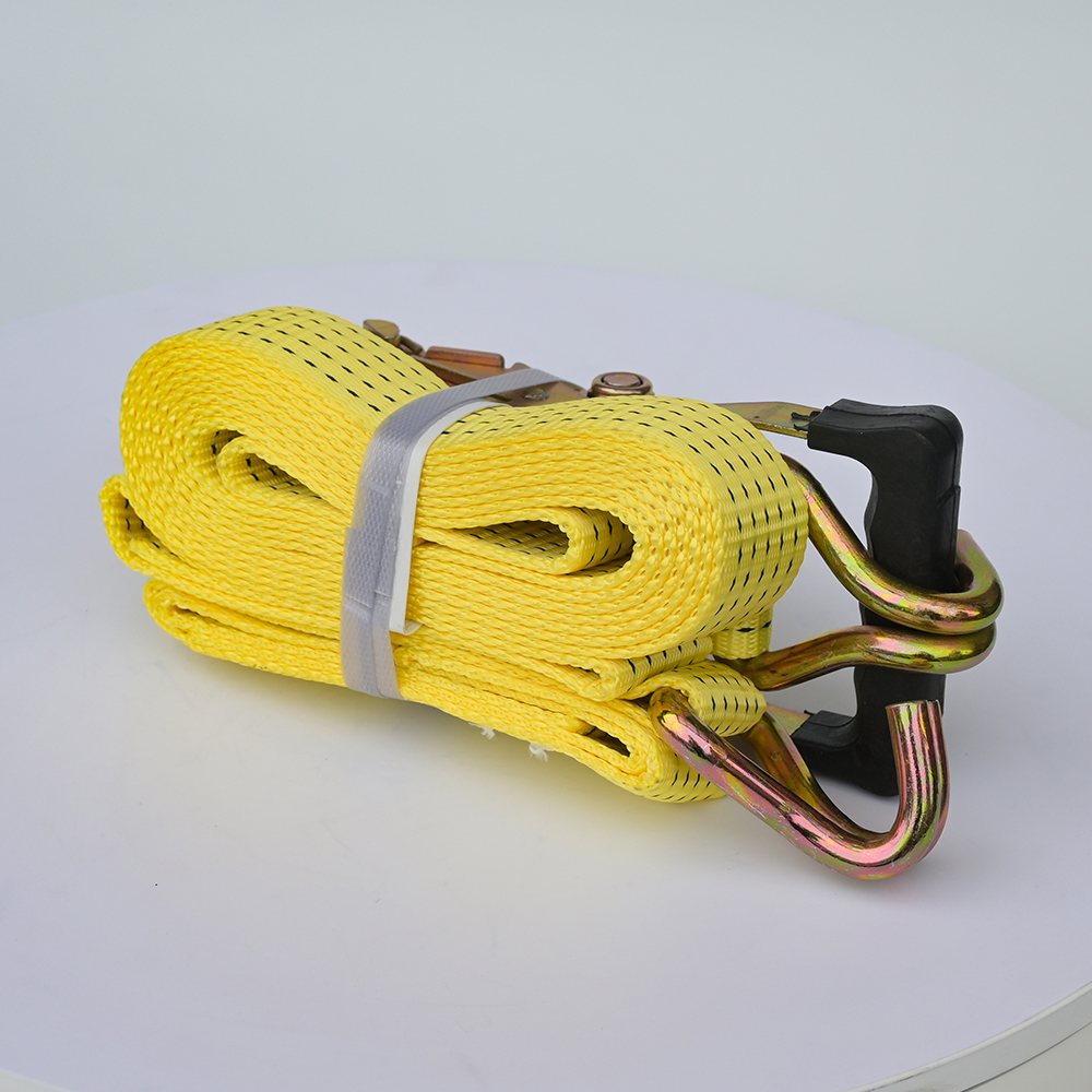 Wrecker ratchet tie down