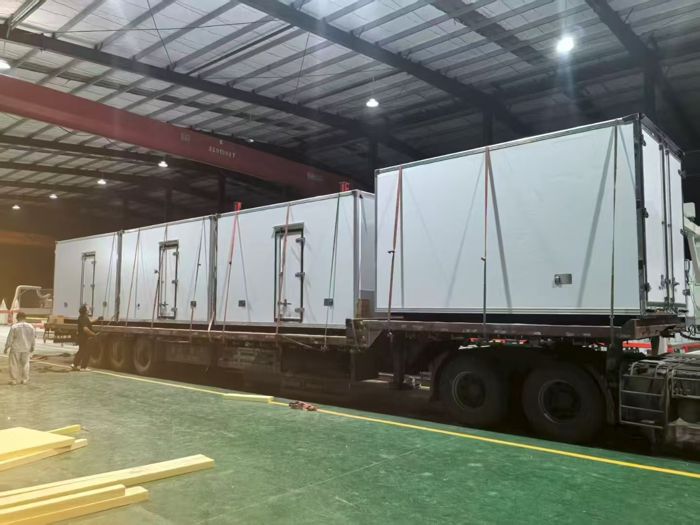 refrigerated truck