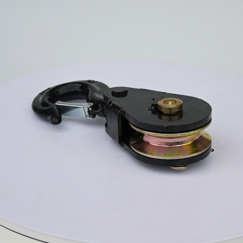 Ròng rọc cáp thép carbon đa dụng, ròng rọc tời rơ moóc, ròng rọc rơ moóc chịu tải nặng dành cho xe cứu hộ.