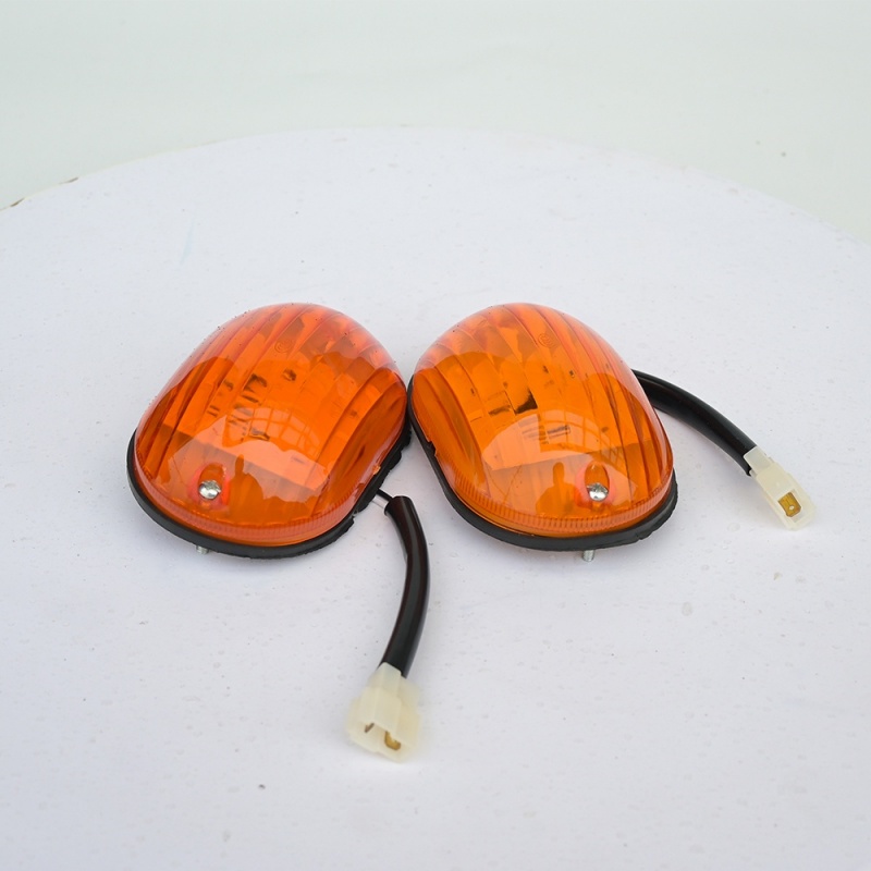 Feu de position latéral ovale universel à LED 12/24 V pour camions et remorques, étanche