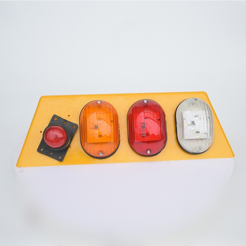 Feu de position latéral ovale universel à LED 12/24 V pour camions et remorques, étanche