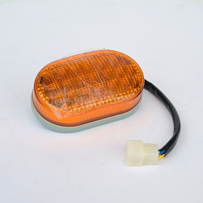Feu de position latéral ovale universel à LED 12/24 V pour camions et remorques, étanche