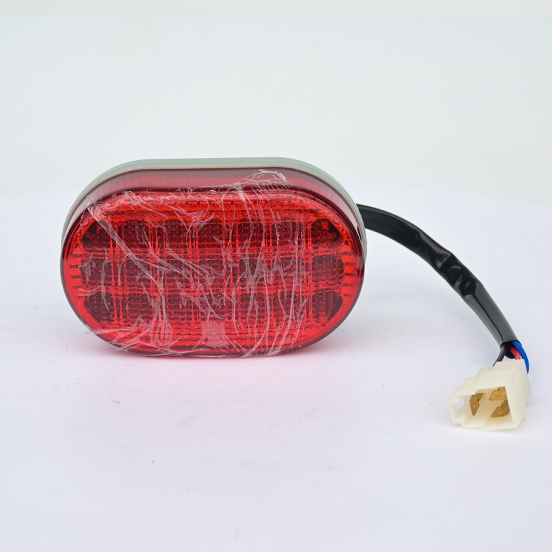 Feu de position latéral ovale universel à LED 12/24 V pour camions et remorques, étanche