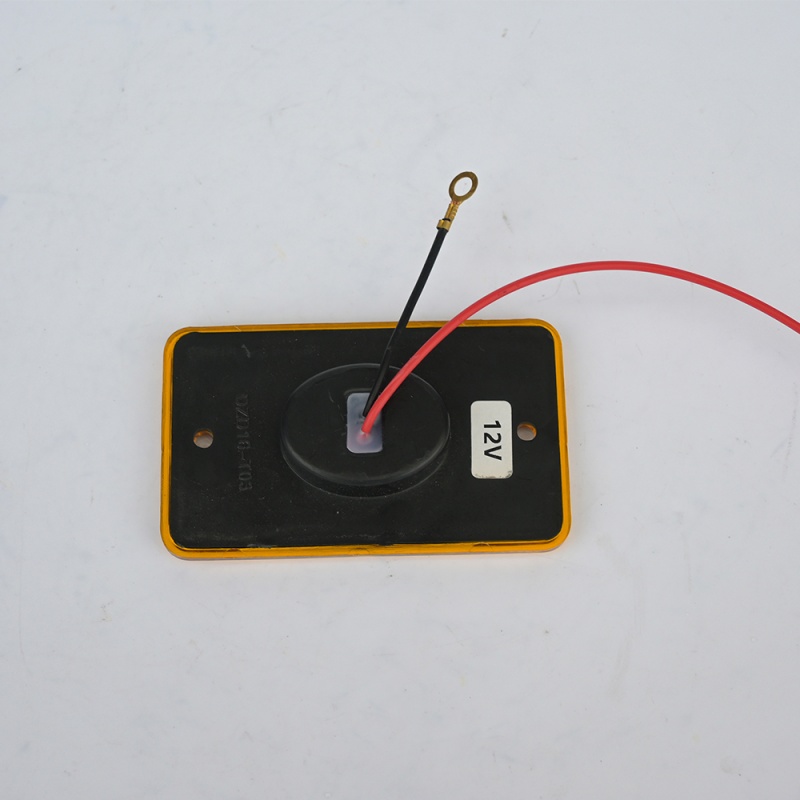 12V 24V бүх нийтийн улбар шар дөрвөлжин LED хажуугийн тэмдэглэгээний гэрэл, ус нэвтэрдэггүй ачааны машины чиргүүл/аврах тээврийн хэрэгслийн хажуугийн тусгал