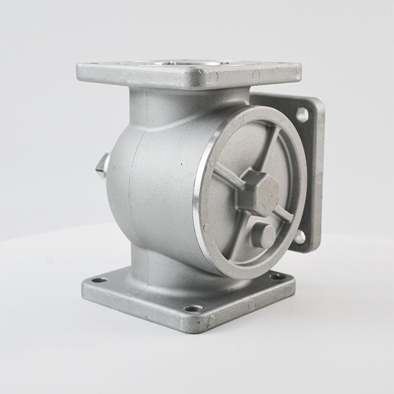 Nouvelle vanne à bille trois voies à haut débit JinCheng DN50 DV65, structure en alliage d'aluminium, résistance à une pression de 1,4 MPa à 2 MPa, vanne de régulation de canalisation