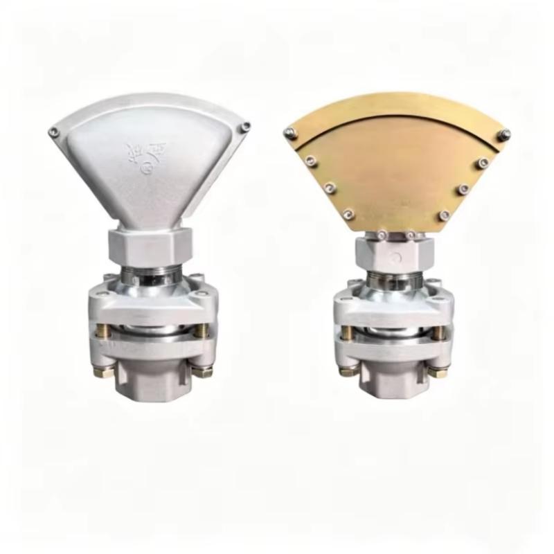 Nouvelle buse de pulvérisation à bec de canard réglable à 360° JC5050N-70JC5050XN, en aluminium et acier Q235, avec bille chromée de 5 cm (2 pouces) et filetage interne de 5 cm (2 pouces).
