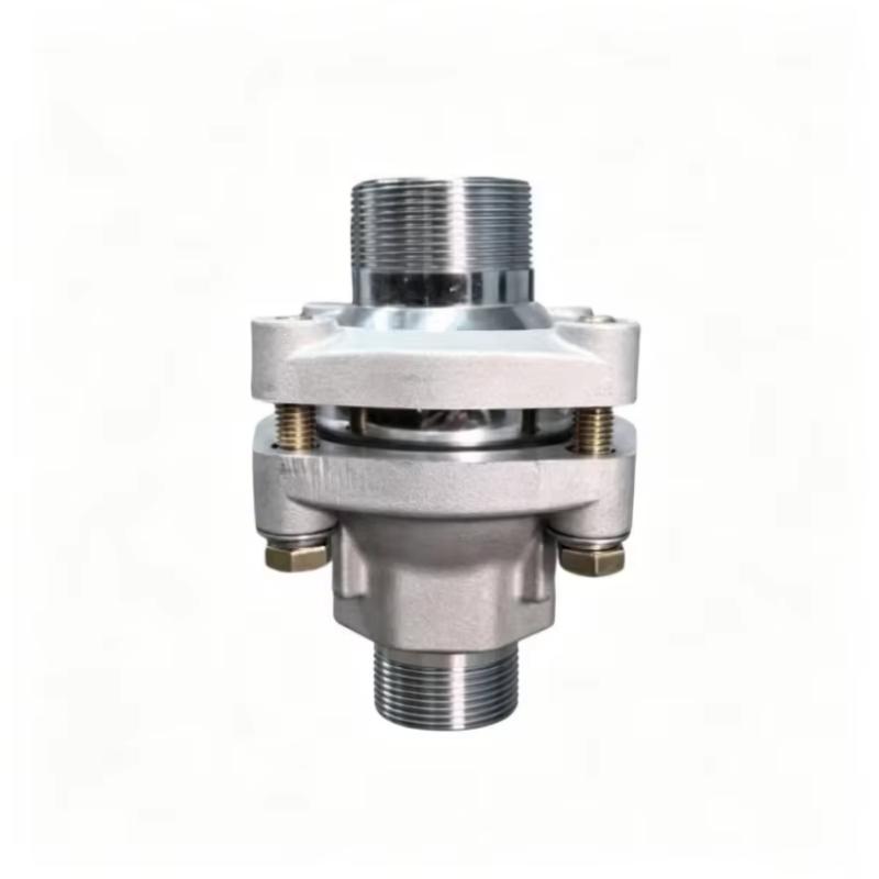 Nouvelle buse de pulvérisation à bec de canard réglable à 360° JC5050N-70JC5050XN, en aluminium et acier Q235, avec bille chromée de 5 cm (2 pouces) et filetage interne de 5 cm (2 pouces).