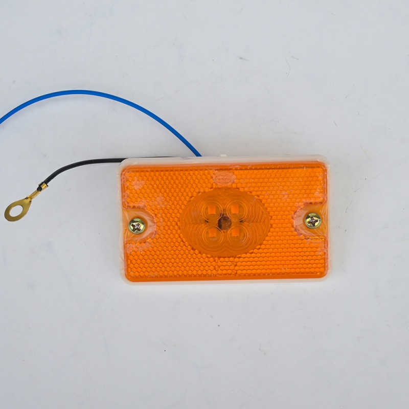 side profile flashing warning light