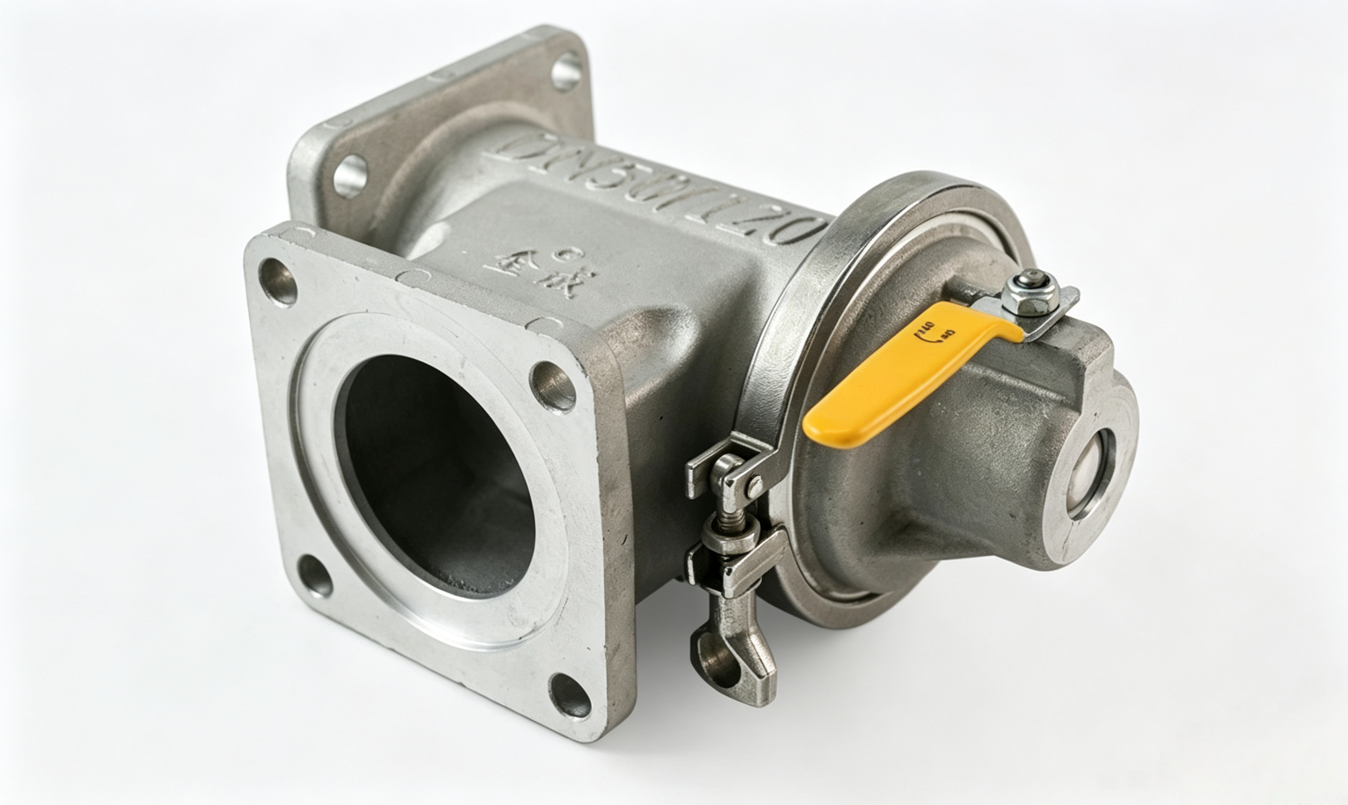 Strainer three Way Ball Valve
