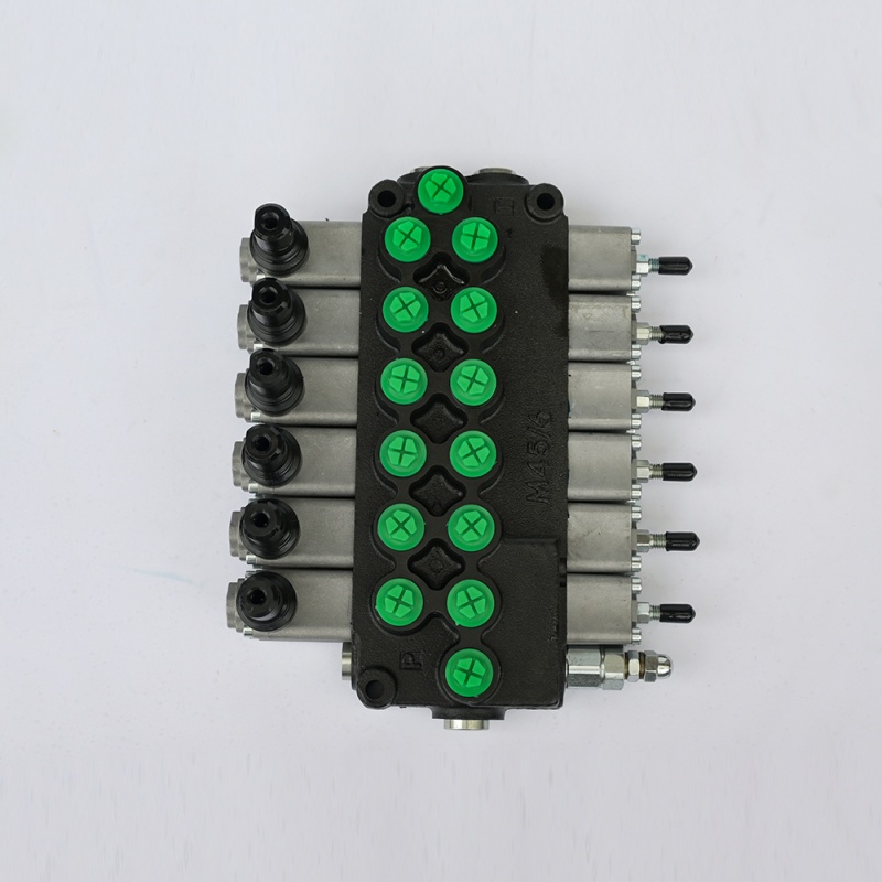hydraulic multi-way valve