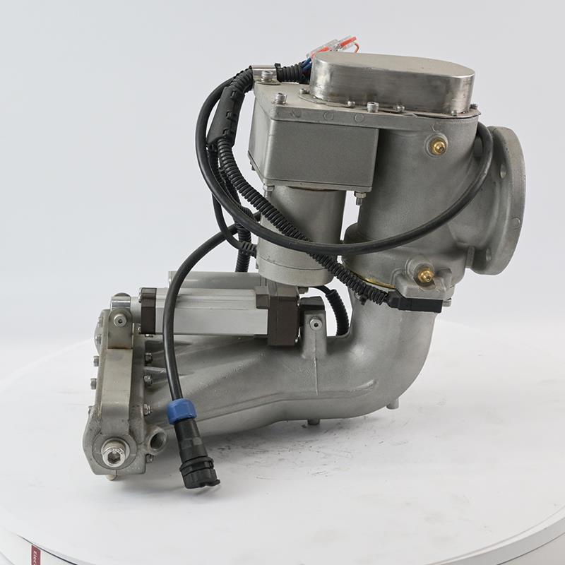 Nouvelle vanne à bec de canard électrique en caoutchouc DD5035H avec contrôleur filaire Jincheng, 1,4 MPa, 0-23 m²/h, pièce de rechange pour camion de lavage d'arroseurs.