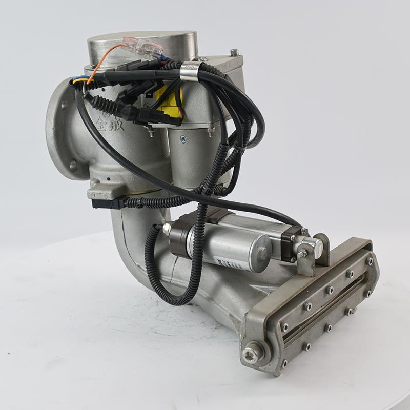 진청 유선 컨트롤러가 장착된 신형 전동 고무 오리 부리 밸브 DD5035H, 1.4MPa, 0-23㎡/h, 스프링클러 차량 세척용 교체 부품