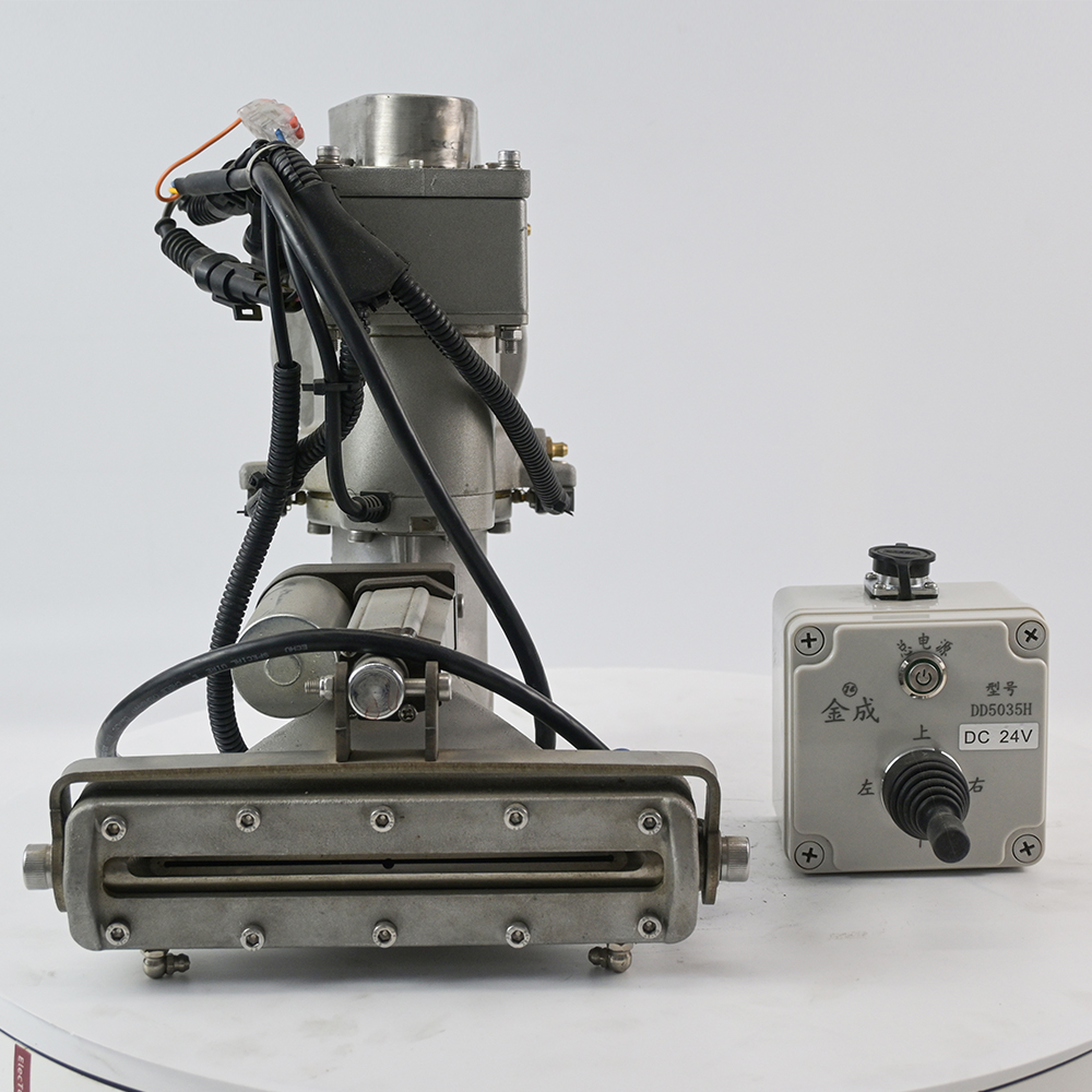 진청 유선 컨트롤러가 장착된 신형 전동 고무 오리 부리 밸브 DD5035H, 1.4MPa, 0-23㎡/h, 스프링클러 차량 세척용 교체 부품